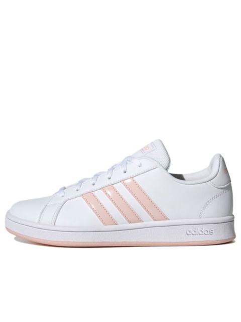 (WMNS) adidas Grand Court Base 'White Vapour Pink' GV7163