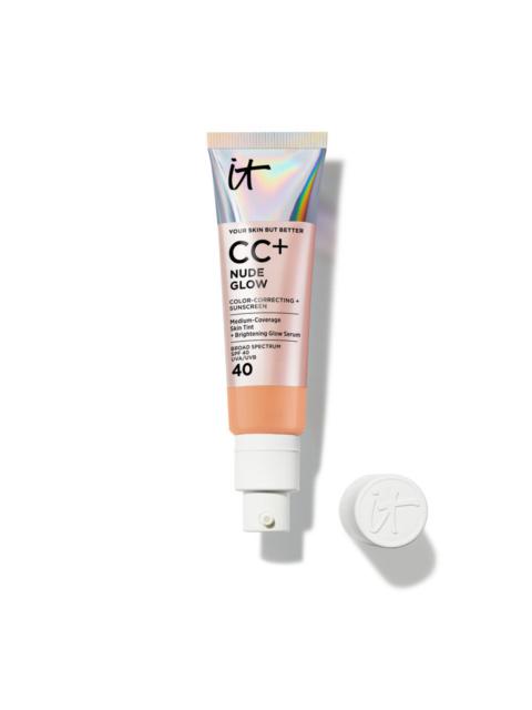 IT Cosmetics CC+ Nude Glow Lightweight Foundation + Glow Serum with SPF 40