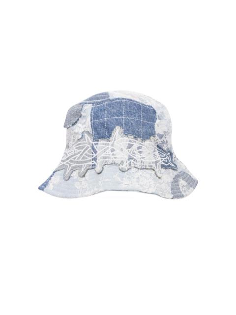 WHO DECIDES WAR thorn wrapped grid bucket hat