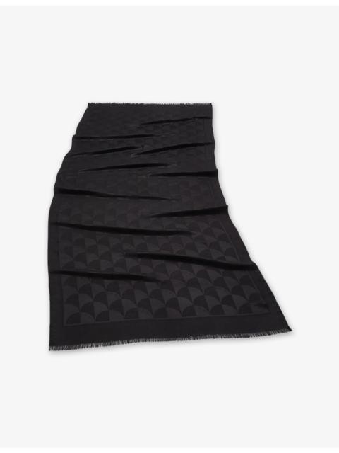 BVLGARI Calla Maxi Silk and Wool-Blend Stole