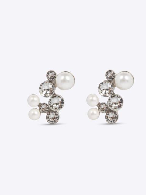 Dries Van Noten STRASS PIN EARRINGS
