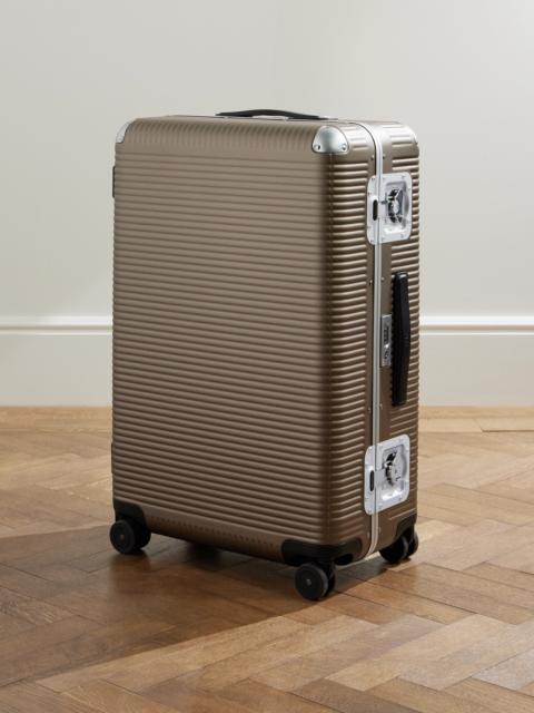 FPM Milano Bank Light Spinner 76cm Leather and Aluminium-Trimmed Makrolon® Polycarbonate Suitcase