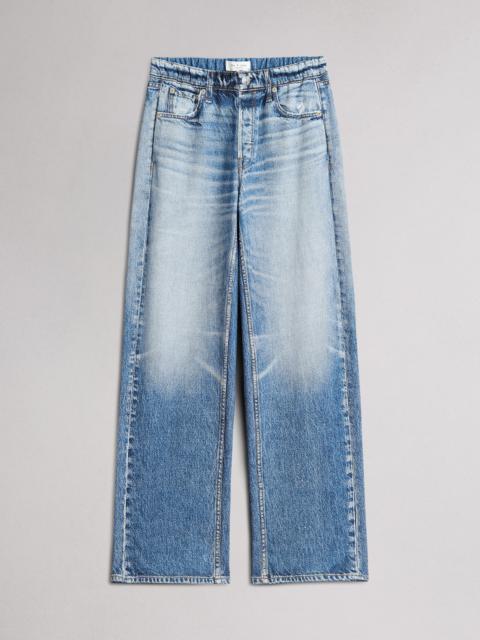 rag & bone Miramar Wide-Leg
Trompe L'oeil Cotton Pant