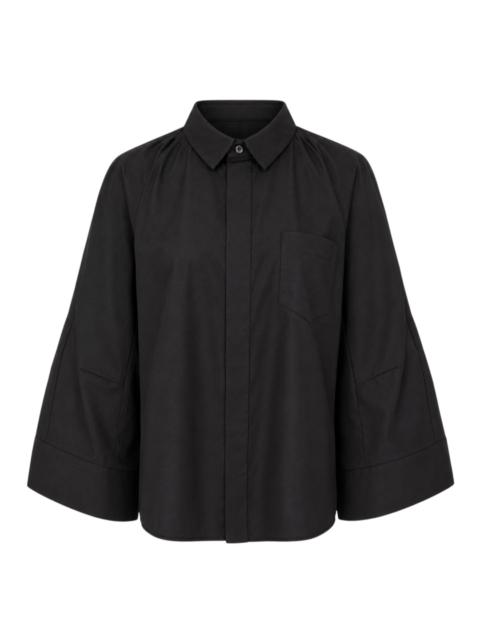 sacai Wide Sleeve Poplin Shirt