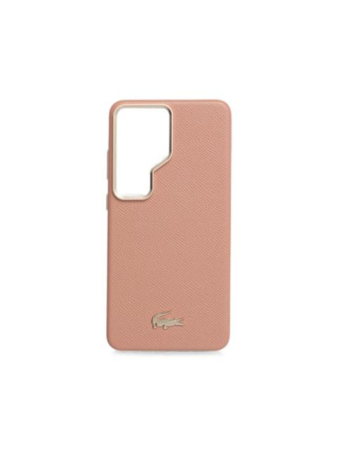 LACOSTE logo-plaque Samsung Galaxy S26 Ultra case