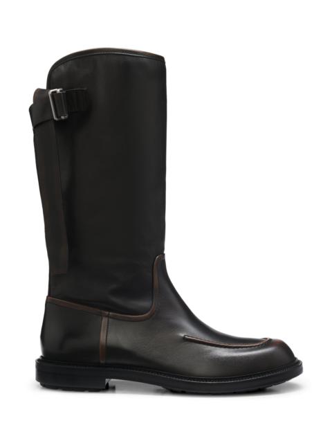 BOSS LEATHER BOOTS