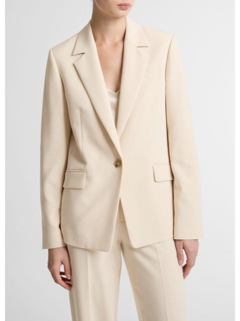 Vince Soft Sculpture Single-Breasted Blazer