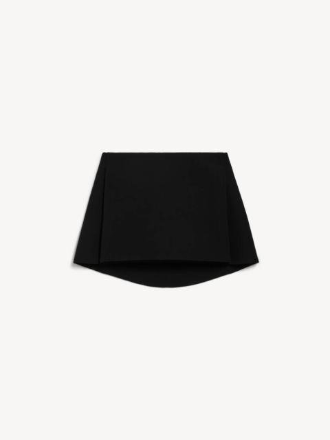 BALENCIAGA Women's Folded Skirt in Black