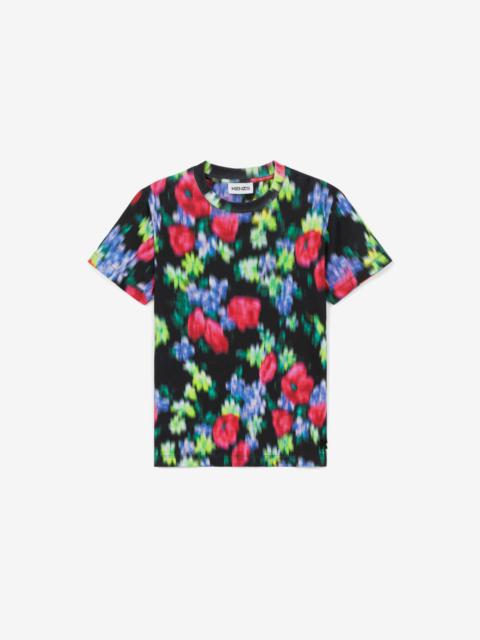 'Blurred Flowers' loose T-shirt