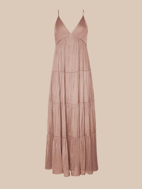 L'AGENCE Lua Tiered Maxi Dress