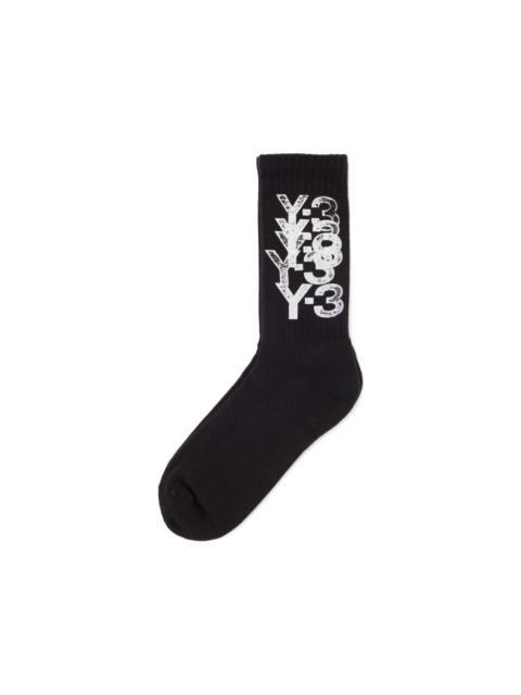 Y-3 Y-3 graphic socks