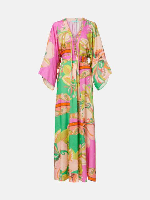 MELISSA ODABASH Natalie printed beach dress
