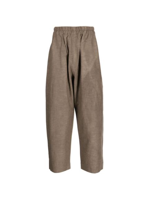 Toogood The Paper Maker cropped trousers