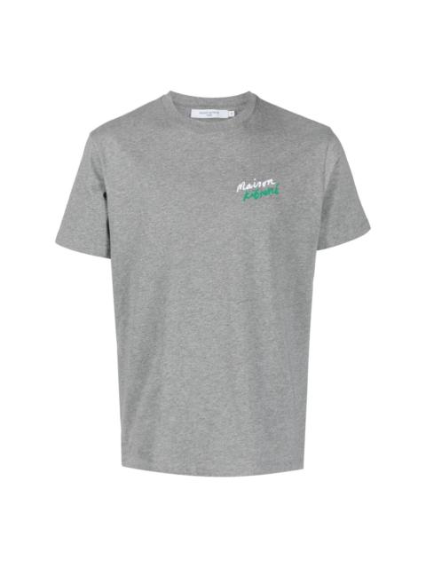 embroidered-logo cotton T-shirt