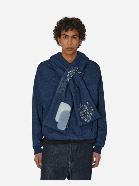 Kapital Indigo SWT Knit Nora Kesa Parka Indigo