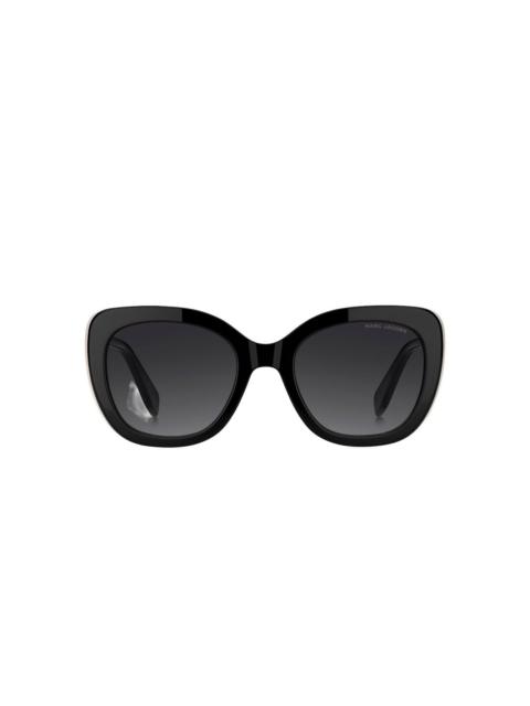 Marc Jacobs cat-eye logo-detail sunglasses