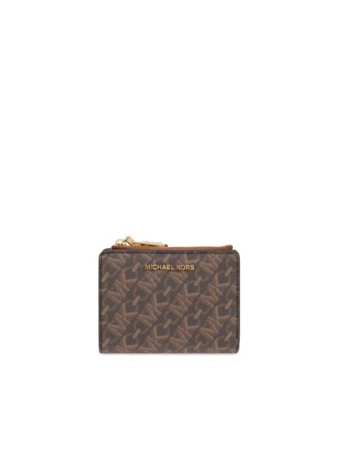 MICHAEL KORS logo print wallet