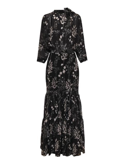 ANDRES OTALORA Un Poco Printed Maxi Dress print