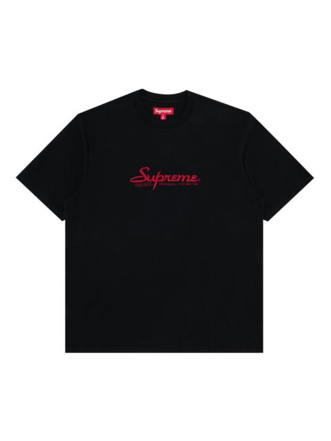 Top Supreme Intarsia Script Tee