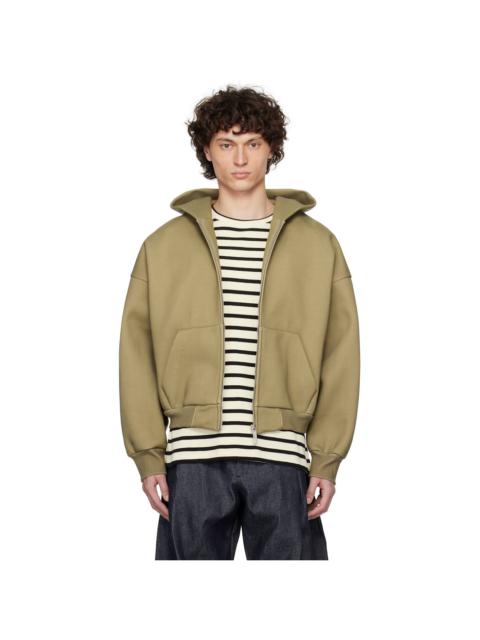 Seventh Khaki V2 Zipped Hoodie