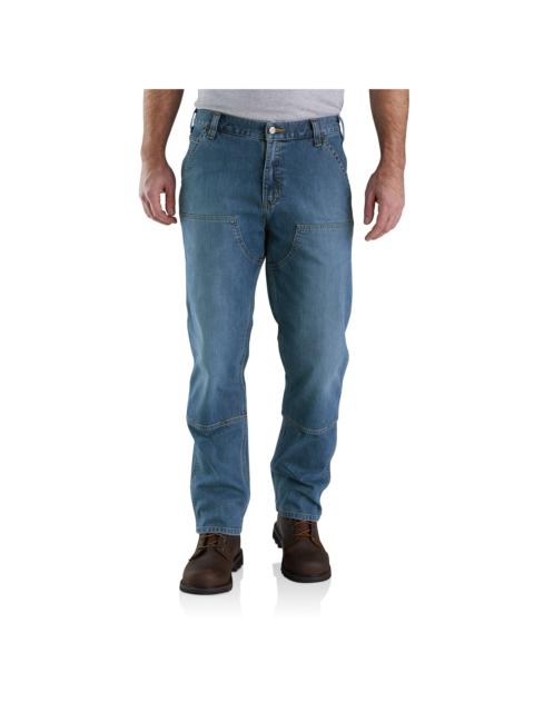 Carhartt Relaxed Straight Rugged Flex™ Double-Front Denim Dungaree