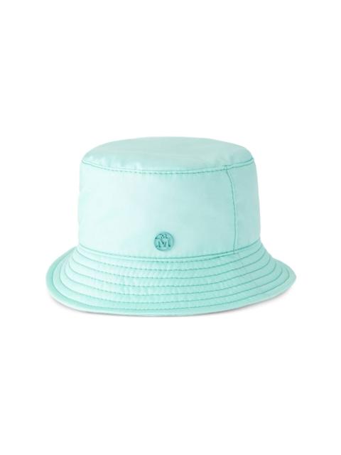 MAISON MICHEL Jason logo-plaque bucket hat