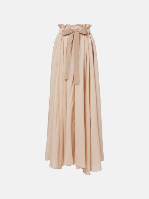 PATOU Striped maxi skirt