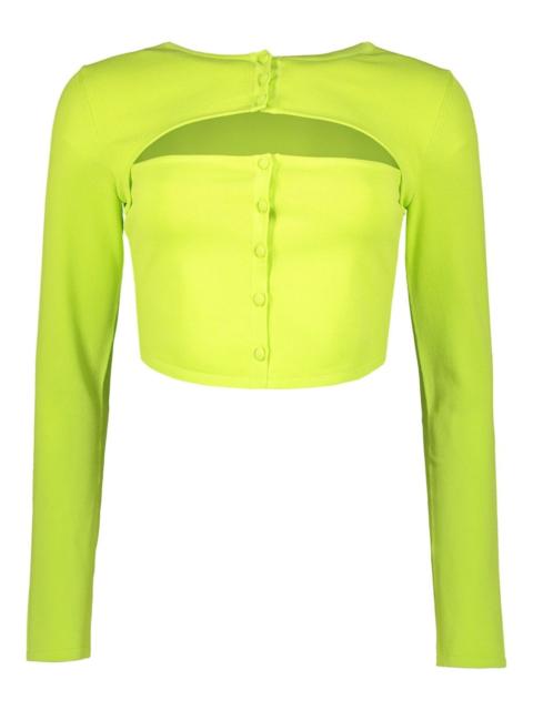DSQUARED2 cut-out cropped top