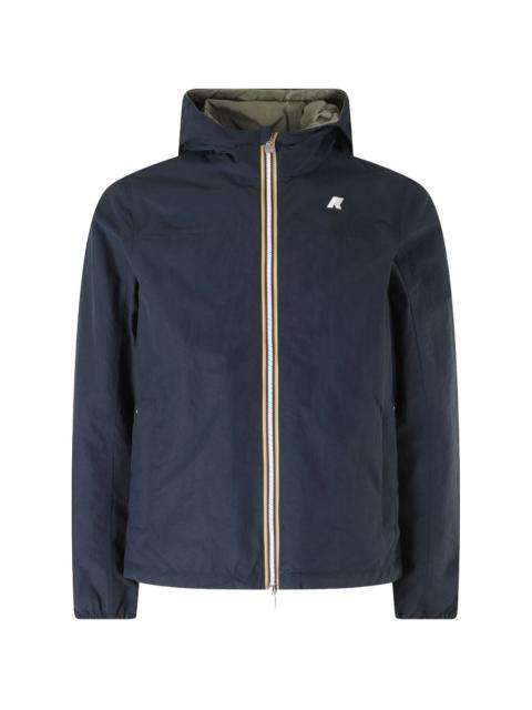 K-WAY reversible hooded jacket