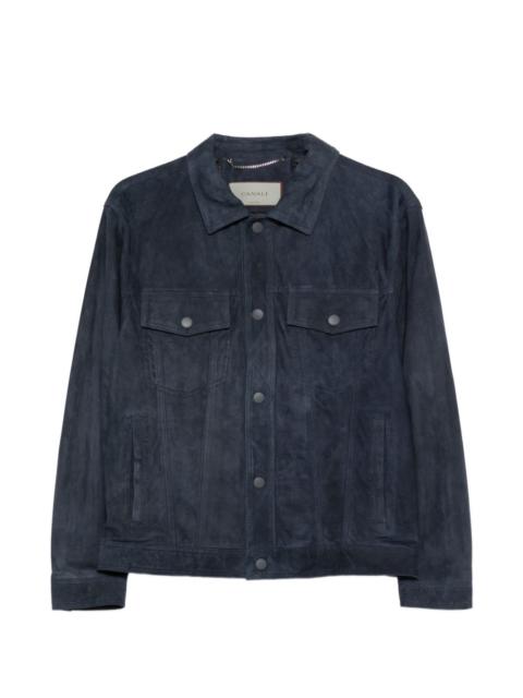 Canali buttoned pocket jacket