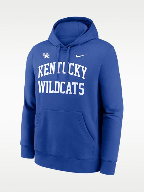 Nike Kentucky Primetime Arched Club Men's Nike College Pullover Hoodie