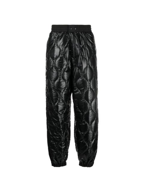 Junya Watanabe MAN quilted straight-leg trousers