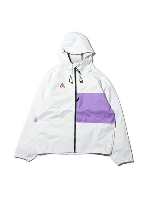 Nike ACG 2.5L PCK Jacket SUMMIT White/Space Purple BQ7341-121