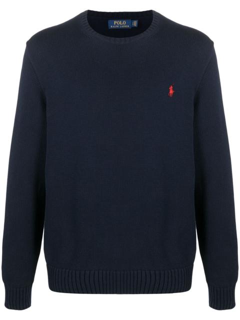 Polo Ralph Lauren embroidered logo knitted jumper