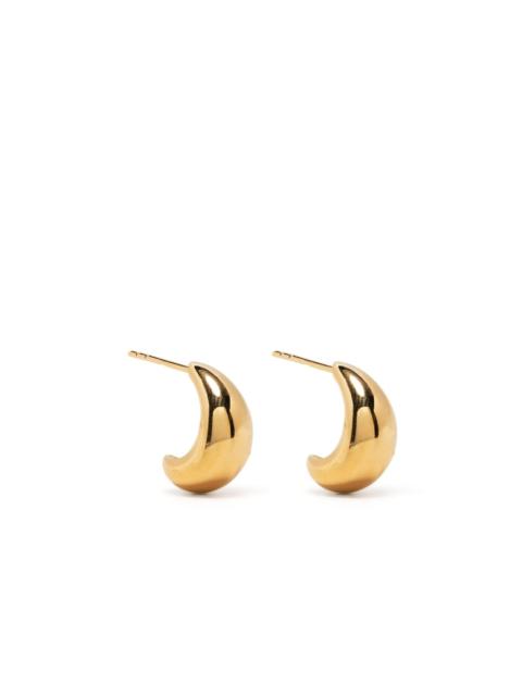 MISSOMA Savi Dome polished hoop earrings