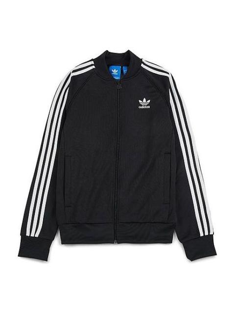 adidas originals Superstar Track Jacket In Black BK5921