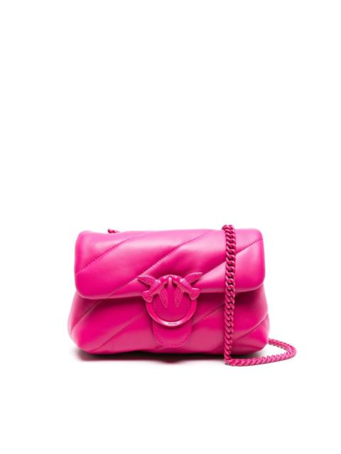 PINKO mini Love quilted shoulder bag