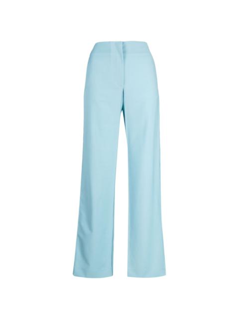 BEVZA high-waisted wide-leg trousers