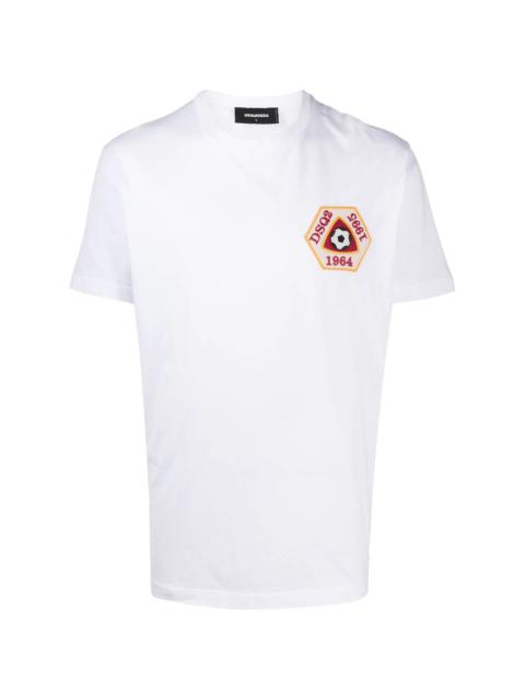 DSQUARED2 logo patch T-shirt