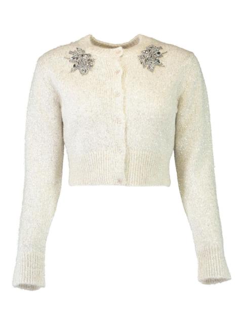 Erdem crystal-embellished cardigan