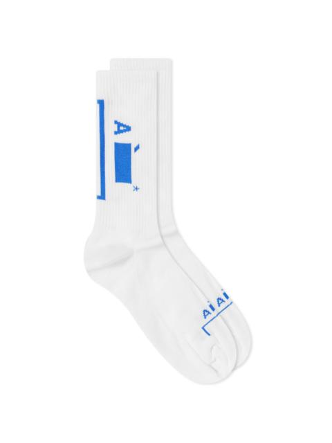 A-COLD-WALL* A-COLD-WALL* Bracket Logo Sock