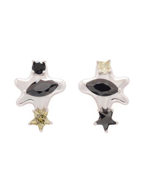 Collina Strada BLACK DIAMOND-OLIVE CONSTELLATION STUDS