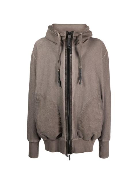 organic cotton hooded jacket