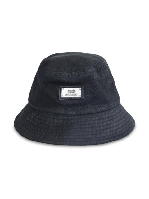 Ksubi PLATED BUCKET HAT BACKSTAGE BLACK