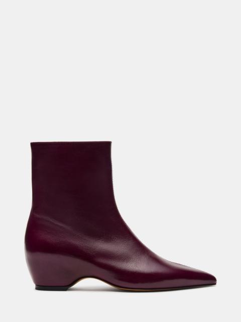 STEVE MADDEN KARLSON DARK CHERRY LEATHER