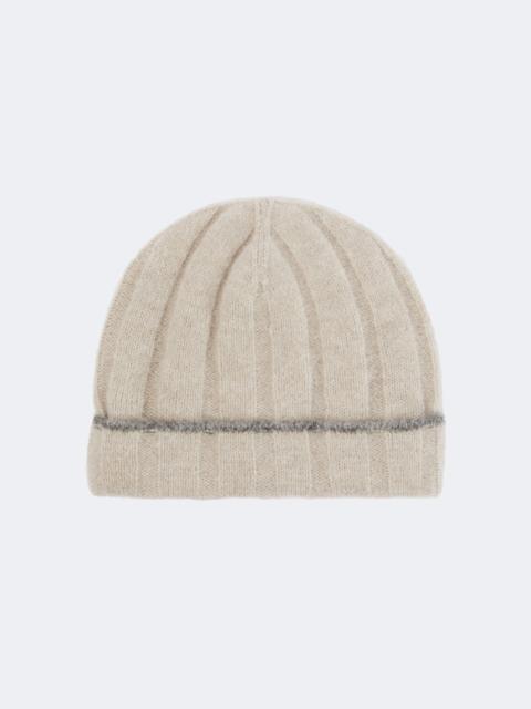 Brunello Cucinelli Alpaca, cashmere, and wool-blend beanie