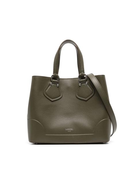 LANCEL logo-print leather bag