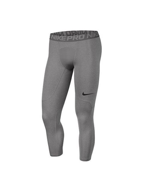 Nike 나이키 직업적인 빠른 건조한 훈련 운영하는 스포츠 단단한 체육관 바지 회색 CJ5121-091