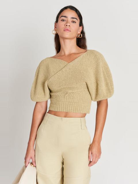 Cult Gaia SHELLY KNIT SWEATER