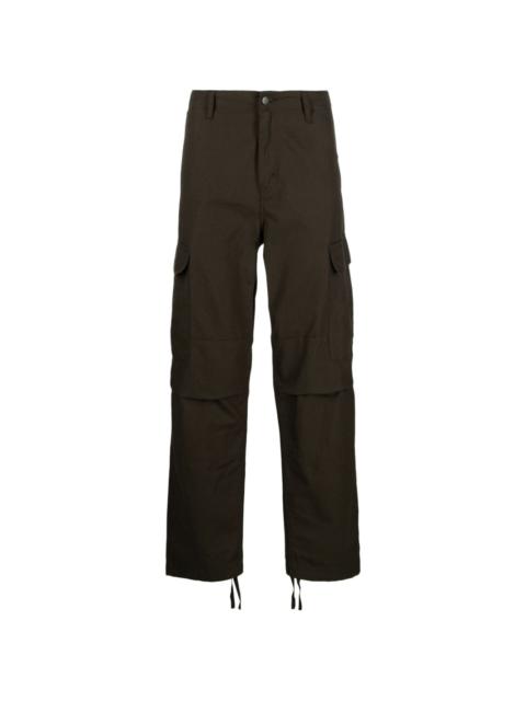 ripstop straight-leg cargo trousers